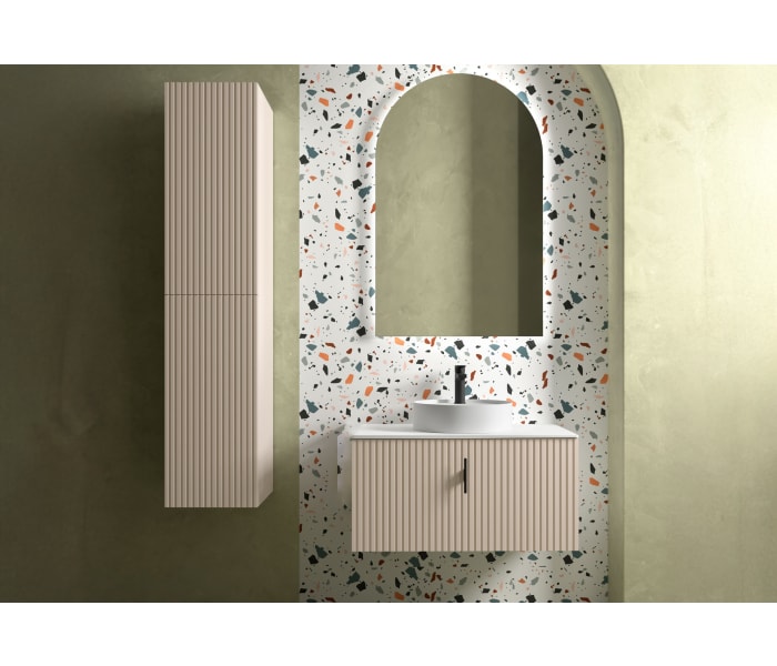 Mueble de baño con encimera de madera Salgar Biba Principal 2