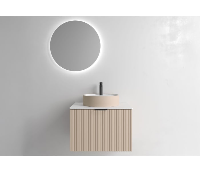 Mueble de baño con encimera de madera Salgar Biba Principal 4