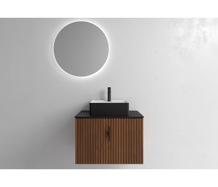 Mueble de baño con encimera de madera Salgar Biba Principal 5