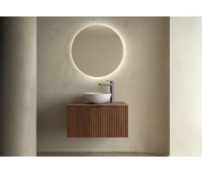 Mueble de baño con encimera de madera Salgar Biba Principal 0