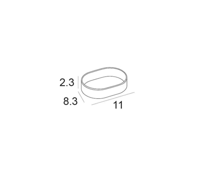 Jabonera de baño Manillons Torrent Eco 6500 Croquis 2