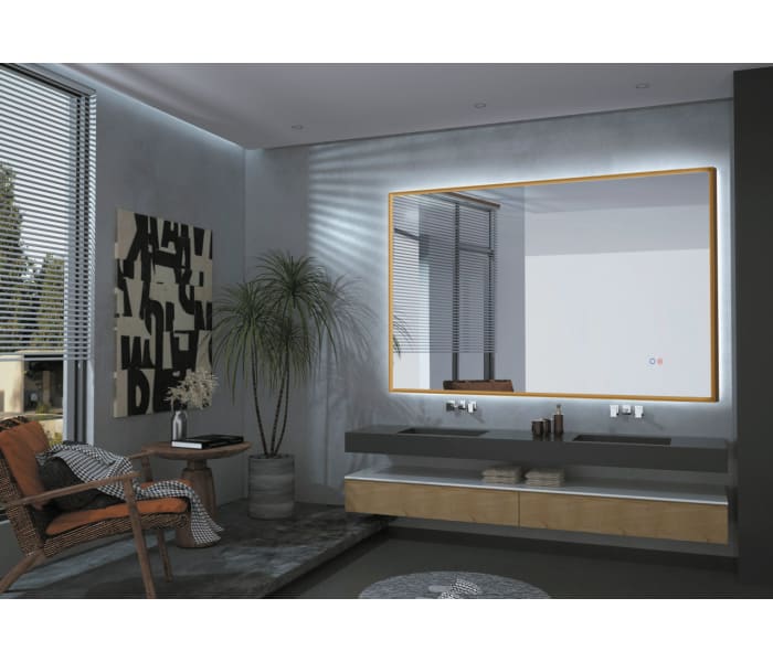 Espejo de baño con luz LED Ledimex California Principal 2