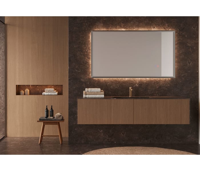 Espejo de baño con luz LED Ledimex California Principal 1