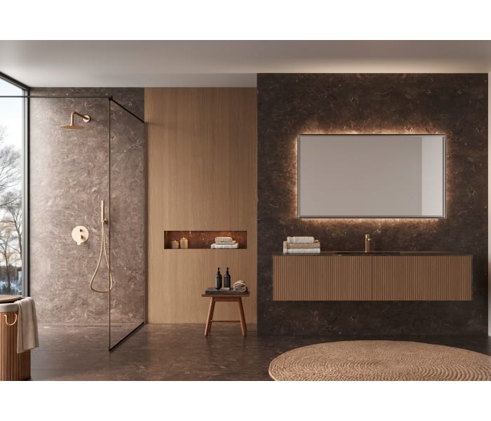 Espejo de baño con luz LED Ledimex California Ambiente 6