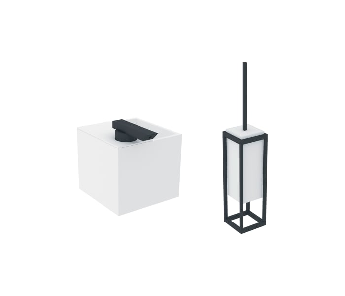 Conjunto de accesorios de baño Cosmic The Grid Principal 0