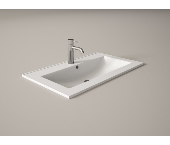 Lavabo encastrado Flat Principal 0