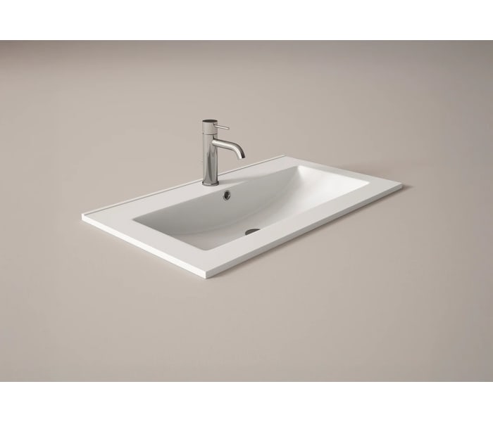 Lavabo encastrado Flat Principal 0