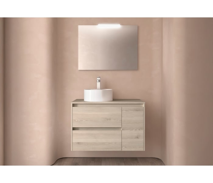 Mueble de baño con encimera de madera Salgar Noja Principal 0