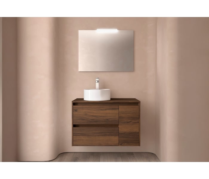 Mueble de baño con encimera de madera Salgar Noja Principal 4