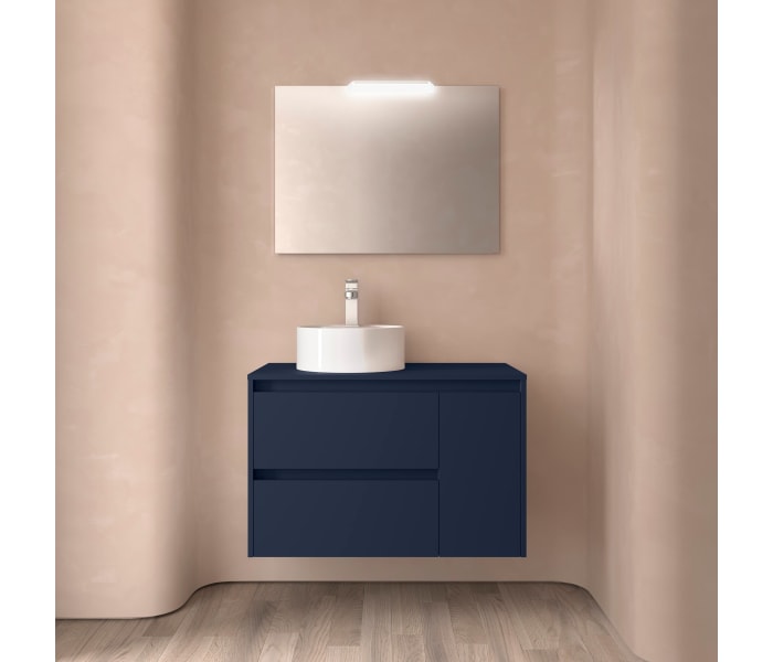 Mueble de baño con encimera de madera Salgar Noja Principal 2