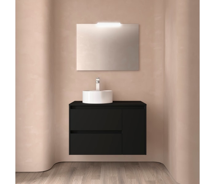Mueble de baño con encimera de madera Salgar Noja Principal 1