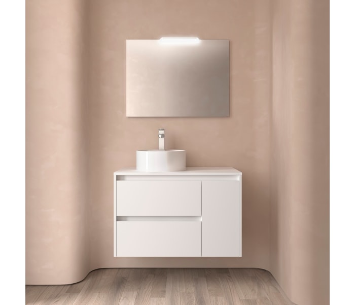 Mueble de baño con encimera de madera Salgar Noja Principal 8