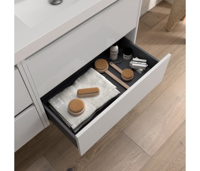 Mueble de baño con encimera de madera Salgar Noja Detalle 9
