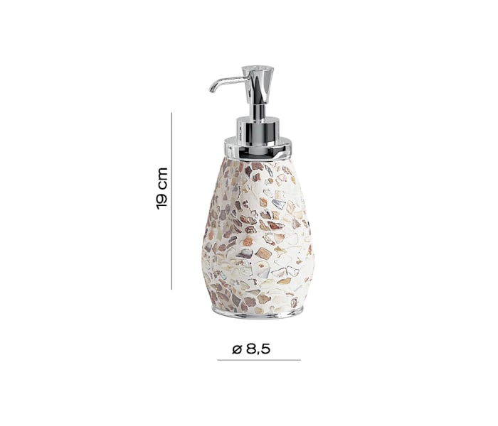 Conjunto de accesorios de baño Gedy Marina Croquis 5