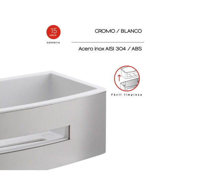 Estante de ducha Gedy Poseidon Detalle 1