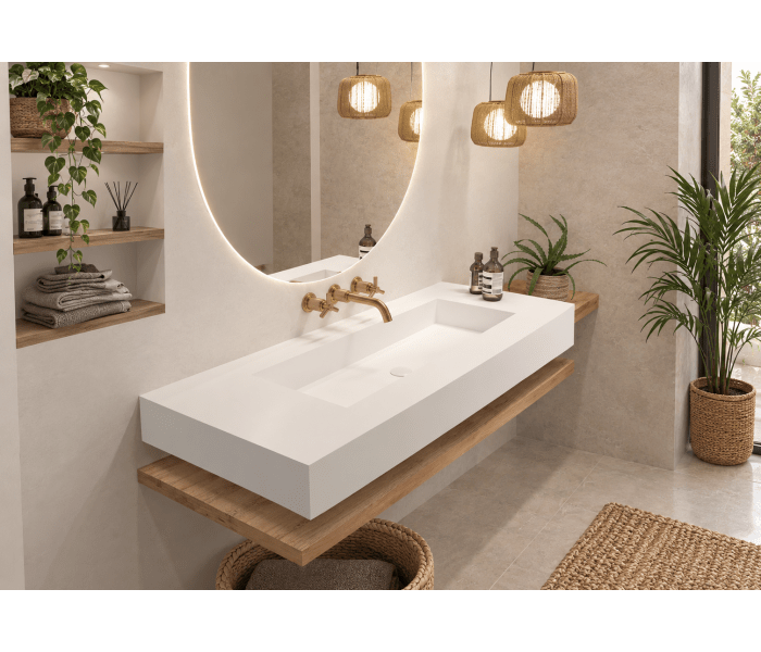 Lavabo de baño suspendido Art and Bath Austin Principal 0