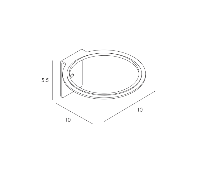 Soporte de secador Manillons Torrent de Slim Croquis 6