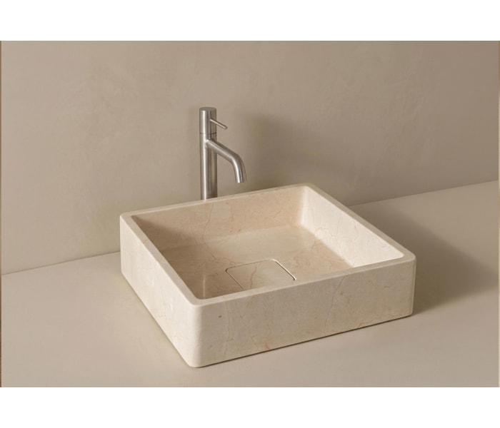 Lavabo de mármol natural Bruntec Nilo Detalle 1