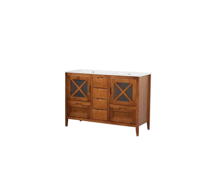 Conjunto mueble de baño rústico Bruntec Kai Detalle 3