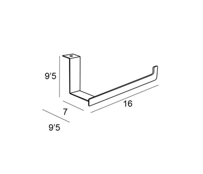 Toallero a mueble Manillons Torrent Yass Croquis 3