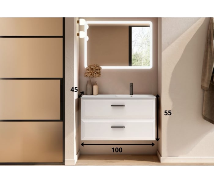 Mueble de baño Viso Delta Croquis 14