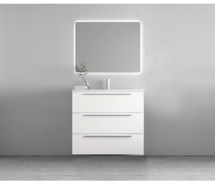 Conjunto mueble de baño de fondo reducido 39 cm Avila Dos Carmen Principal 2