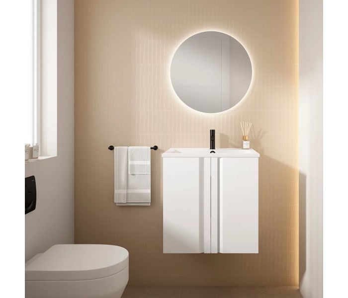 Conjunto mueble de baño fondo reducido 40 cm Visobath Lagos Principal 1