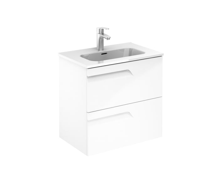 Conjunto mueble de baño fondo reducido 39 cm Royo Vitale 3d 14