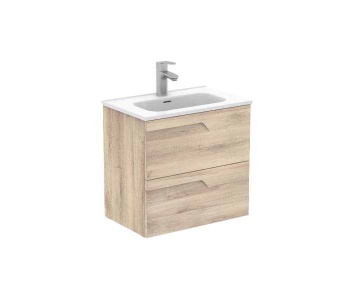 Conjunto mueble de baño fondo reducido 39 cm Royo Vitale 3d 9