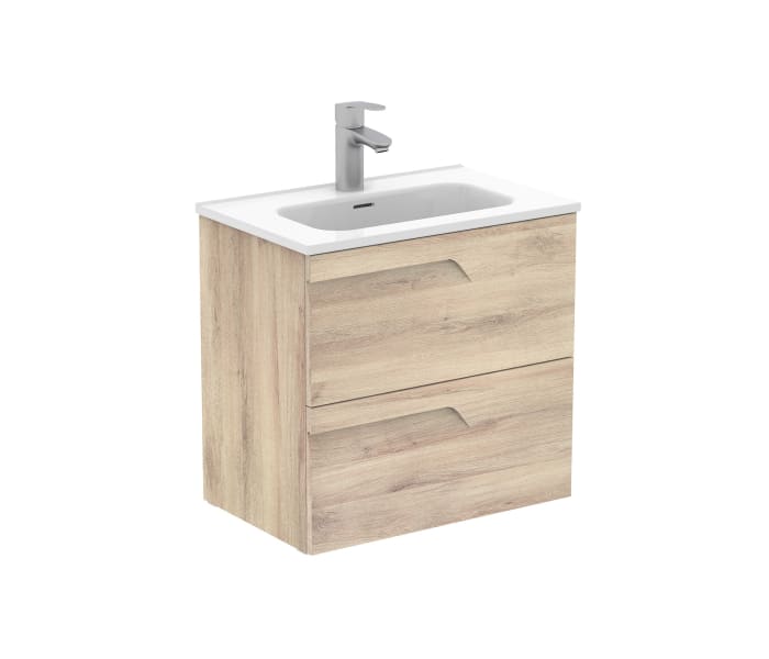 Conjunto mueble de baño fondo reducido 39 cm Royo Vitale 3d 13
