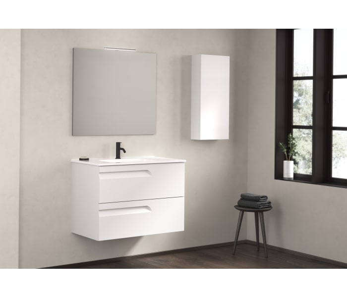 Conjunto mueble de baño fondo reducido 39 cm Royo Vitale Principal 2