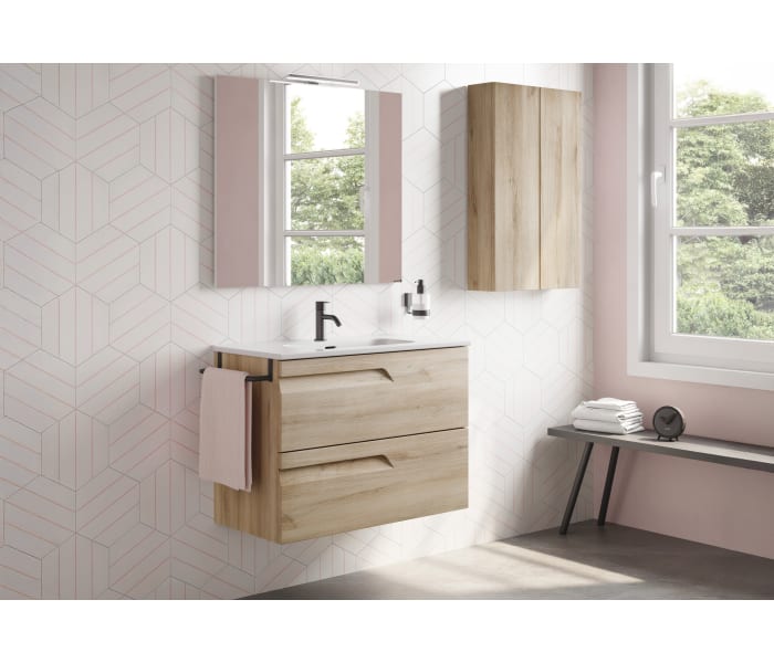 Conjunto mueble de baño fondo reducido 39 cm Royo Vitale Principal 0