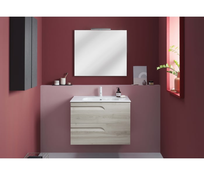 Conjunto mueble de baño fondo reducido 39 cm Royo Vitale Principal 5