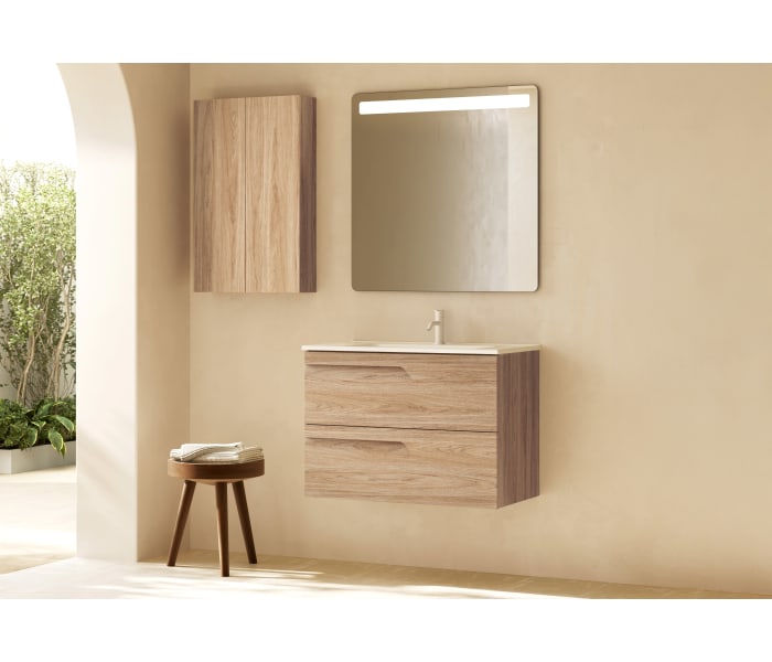 Conjunto mueble de baño fondo reducido 39 cm Royo Vitale Principal 6