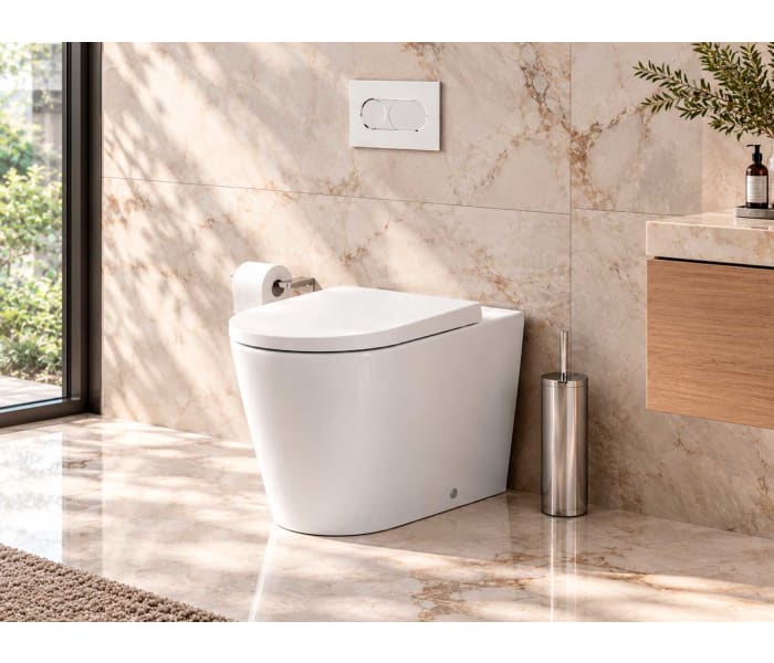 Pack inodoro + cisterna empotrada Unisan Sanindusa Urb.y Plus Ambiente 6
