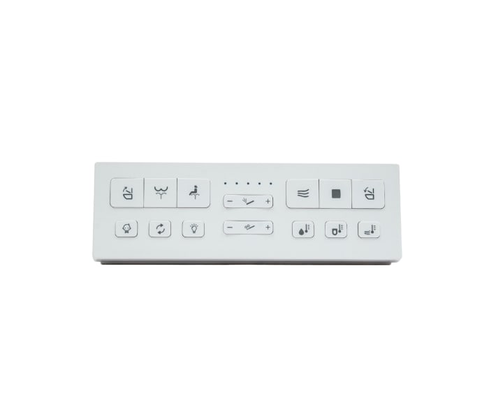 Pack Inodoro japonés inteligente suspendido + cisterna + placa accionamiento Nashi Eos Pro Detalle 5