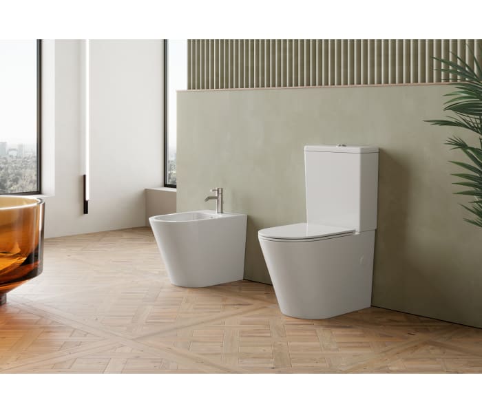 Pack inodoro + cisterna + bidé Bruntec Lisboa Principal 1