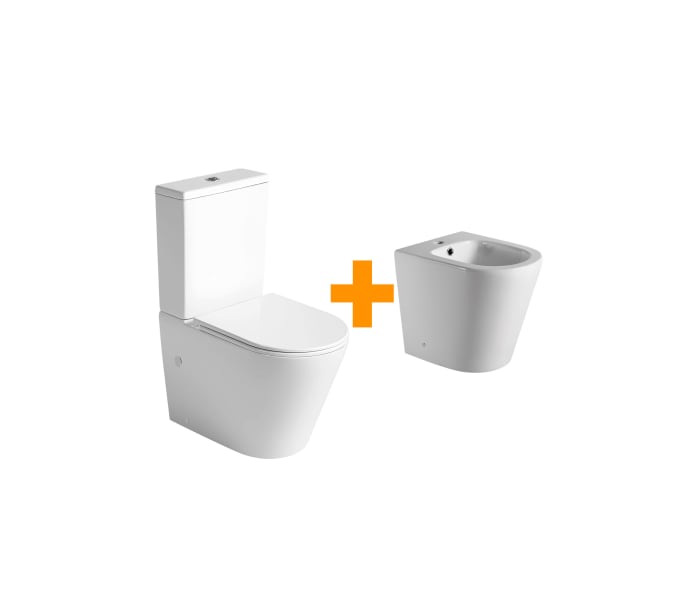 Pack inodoro + bidé Bruntec Lisboa Principal 1