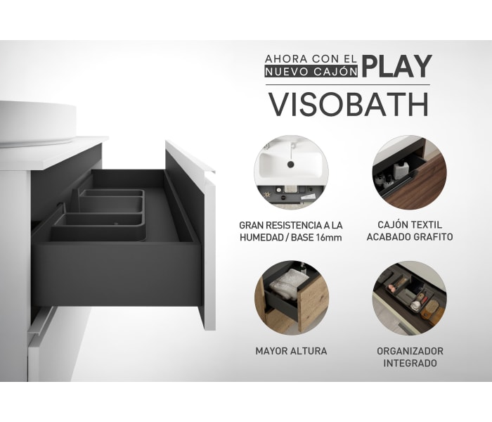 Conjunto mueble de baño Viso Box Detalle 8