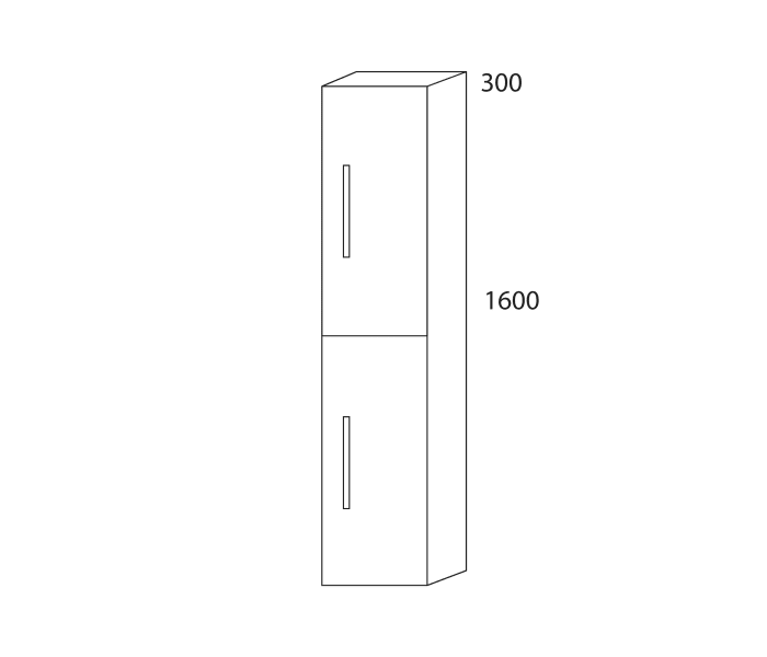 Columna de baño Bruntec Gaia Croquis 4