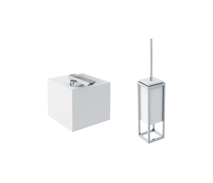 Conjunto de accesorios de baño Cosmic The Grid Principal 0