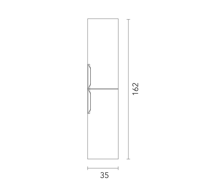 Columna de baño Royo Urban Croquis 5