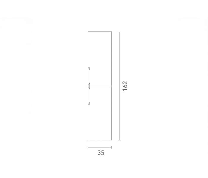 Columna de baño Royo Urban Croquis 6