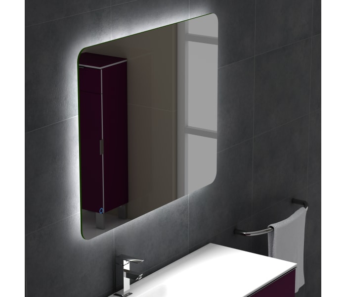 Espejo de baño con luz LED Coycama Verona Ambiente 2