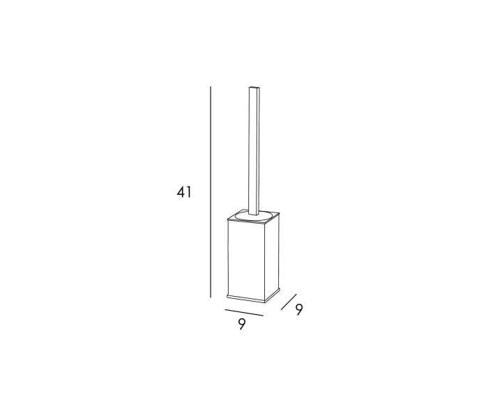 Escobillero de baño Manillons Torrent Natura 1900 Croquis 1