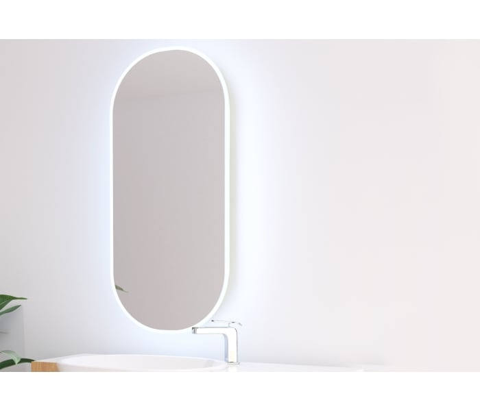 Espejo de baño con luz LED Bruntec Denia Detalle 1