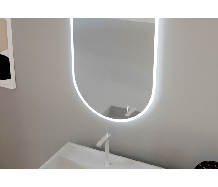 Espejo de baño con luz LED Bruntec Denia Ambiente 2