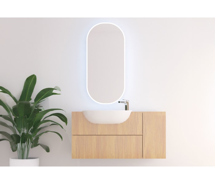 Espejo de baño con luz LED Bruntec Denia Detalle 2