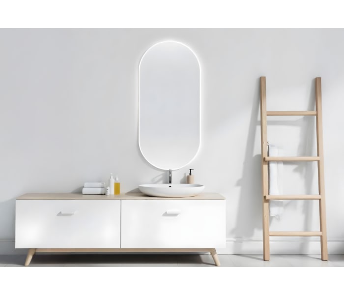 Espejo de baño con luz LED Bruntec Denia Ambiente 3