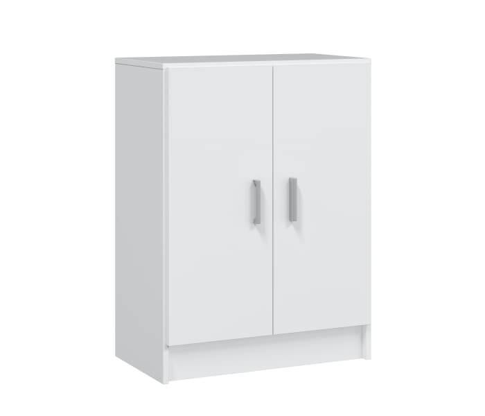 Mueble De Colgar Con Dos Puertas, Color Blanco, Medidas: 60 X 60 X 26.5 Cm
